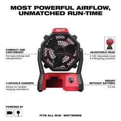 Milwaukee M18 18V Lithium-Ion Cordless 4-1/2 in. Cut-Off/Grinder with M18 Jobsite Fan -Power Tools Sales Store milwaukee angle grinders 2680 20 0886 20 66 1000