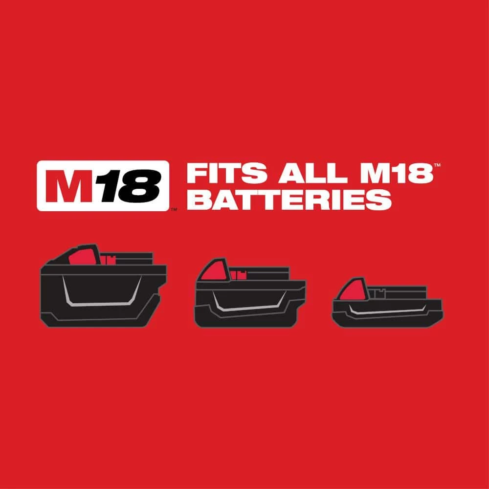 Milwaukee M18 FUEL 18V Lithium-Ion Brushless Cordless 4-1/2 in./5 in. Grinder and Starter Kit w/(1) 5.0 Ah Battery and Charger 14 Milwaukee M18 FUEL 18V Lithium-Ion Brushless Cordless 4-1/2 in./5 in. Grinder and Starter Kit w/(1) 5.0 Ah Battery and Charger - Image 12