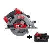 Milwaukee M18 FUEL 18V 7-1/4 in. Lithium-Ion Brushless Cordless Circular Saw with M18 5.0 Ah Battery