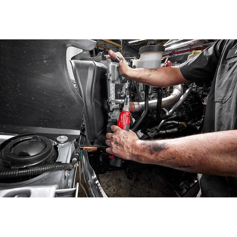 Milwaukee M12 FUEL 12V Lithium-Ion Brushless Cordless High Speed 3/8 in. Ratchet with M12 Rover Flood Light 10 Milwaukee M12 FUEL 12V Lithium-Ion Brushless Cordless High Speed 3/8 in. Ratchet with M12 Rover Flood Light - Image 8