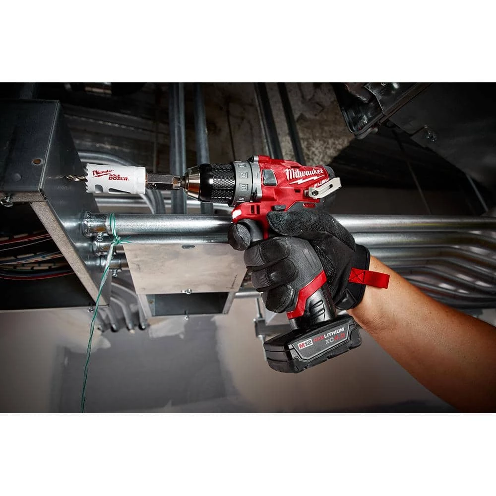 Milwaukee M12 FUEL 12V Lithium-Ion 1/2 in. Brushless Cordless Hammer Drill Driver Kit with M12 Multi-Tool 8 Milwaukee M12 FUEL 12V Lithium-Ion 1/2 in. Brushless Cordless Hammer Drill Driver Kit with M12 Multi-Tool - Image 6
