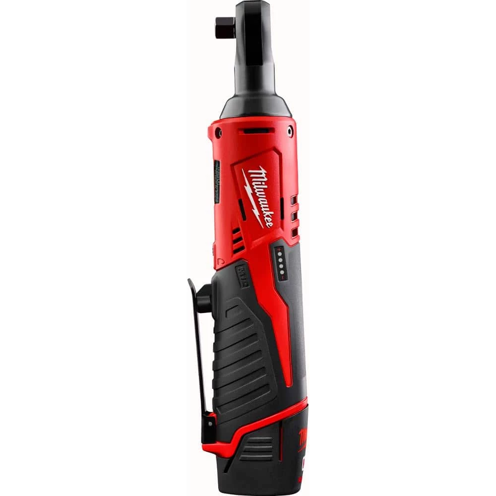 Milwaukee M12 FUEL 12V Lithium-Ion 1/2 in. Brushless Cordless Hammer Drill Driver Kit with M12 3/8 in. Ratchet 4 Milwaukee M12 FUEL 12V Lithium-Ion 1/2 in. Brushless Cordless Hammer Drill Driver Kit with M12 3/8 in. Ratchet - Image 2