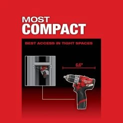 Milwaukee M12 FUEL 12V Lithium-Ion Brushless Cordless 1/2 in. Hammer Drill Kit with 4.0 Ah and 2.0 Ah Battery and Hard Case -Power Tools Sales Store milwaukee hammer drills 2504 22 77 1000