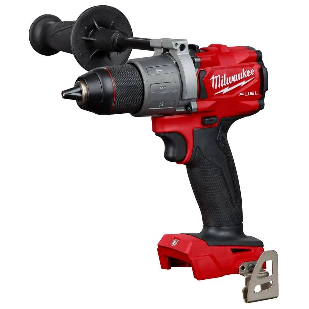 Milwaukee M18 FUEL 18V Lithium-Ion Brushless Cordless 1/2 in. Hammer Drill/Driver (Tool-Only) 12 Milwaukee M18 FUEL 18V Lithium-Ion Brushless Cordless 1/2 in. Hammer Drill/Driver (Tool-Only) - Image 10