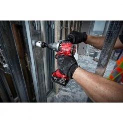 Milwaukee M18 FUEL 18-Volt Lithium-Ion Brushless Cordless 1/2 in. Hammer Drill/Driver w/(2) 5.0 Ah Batteries & Rapid Charger -Power Tools Sales Store milwaukee hammer drills 2804 20 48 59 1852pd 1f 1000