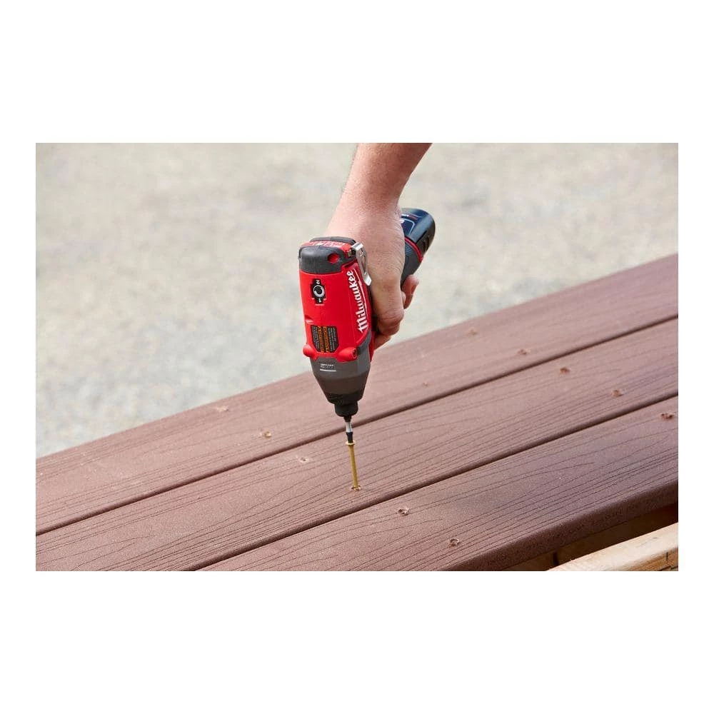 Milwaukee M12 FUEL 12V Lithium-Ion Brushless Cordless 1/4 in. Hex Impact Driver Kit W/(2) 2.0Ah Batteries, Charger & Hard Case 9 Milwaukee M12 FUEL 12V Lithium-Ion Brushless Cordless 1/4 in. Hex Impact Driver Kit W/(2) 2.0Ah Batteries, Charger & Hard Case - Image 7