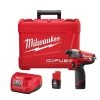 Milwaukee M12 FUEL 12V Lithium-Ion Brushless Cordless 1/4 in. Hex Impact Driver Kit W/(2) 2.0Ah Batteries, Charger & Hard Case