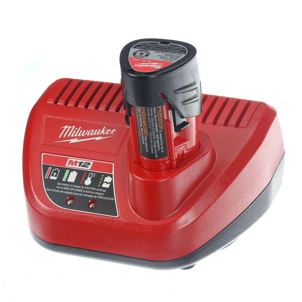 Milwaukee M12 FUEL 12V Lithium-Ion Brushless Cordless 1/4 in. Hex Impact Driver Kit W/(2) 2.0Ah Batteries, Charger & Hard Case 8 Milwaukee M12 FUEL 12V Lithium-Ion Brushless Cordless 1/4 in. Hex Impact Driver Kit W/(2) 2.0Ah Batteries, Charger & Hard Case - Image 6