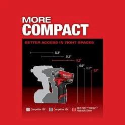 Milwaukee M12 FUEL SURGE 12V Lithium-Ion Brushless Cordless 1/4 in. Hex Impact Driver (Tool-Only) -Power Tools Sales Store milwaukee impact drivers 2551 20 1d 1000
