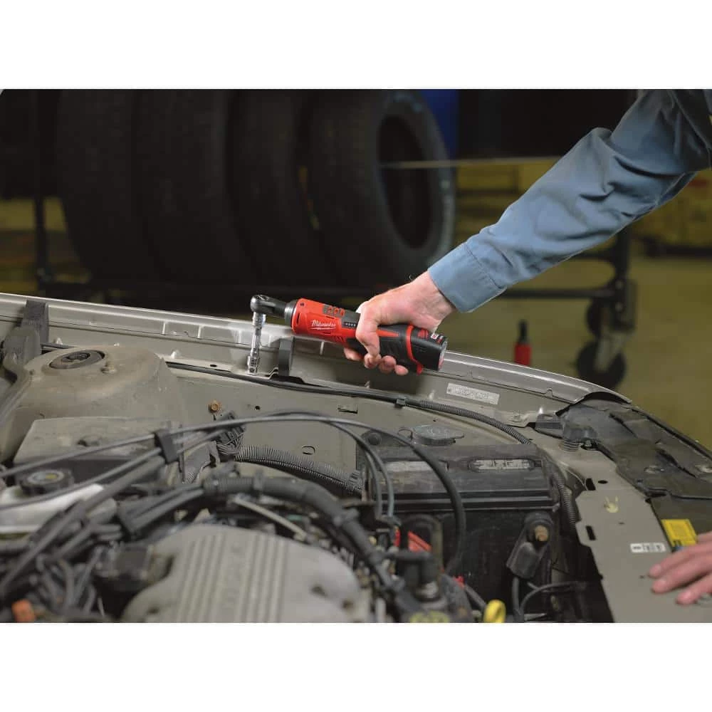 Milwaukee M12 FUEL 12V Lithium-Ion Brushless Cordless 1/4 in. Hex Impact Driver Kit W/ M12 3/8 in. Ratchet 7 Milwaukee M12 FUEL 12V Lithium-Ion Brushless Cordless 1/4 in. Hex Impact Driver Kit W/ M12 3/8 in. Ratchet - Image 5