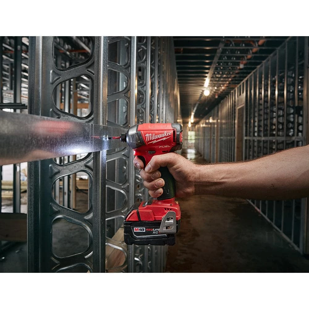 Milwaukee M18 FUEL SURGE 18V Lithium-Ion Brushless Cordless 1/4 in. Hex Impact Driver (Tool-Only) 9 Milwaukee M18 FUEL SURGE 18V Lithium-Ion Brushless Cordless 1/4 in. Hex Impact Driver (Tool-Only) - Image 7