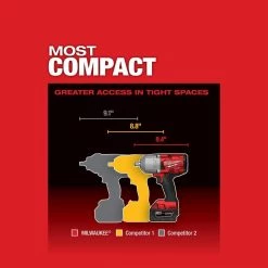 Milwaukee M18 FUEL 18V Lithium-Ion Brushless Cordless 1/2 in. Impact Wrench w/Friction Ring Kit w/One 5.0 Ah Battery and Bag -Power Tools Sales Store milwaukee impact wrenches 2767 21b 77 1000