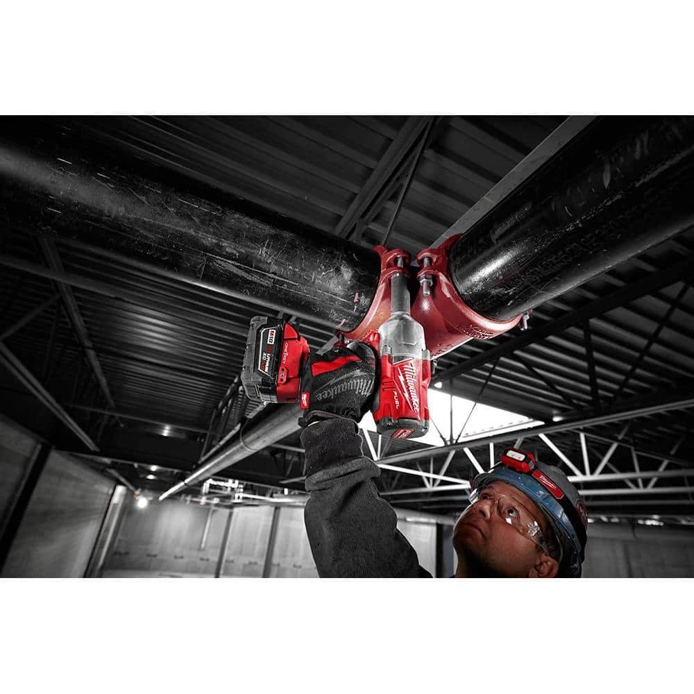 Milwaukee M18 FUEL ONE-KEY 18V Lithium-Ion Brushless Cordless 1/2 in. Impact Wrench with Friction Ring (Tool-Only) 10 Milwaukee M18 FUEL ONE-KEY 18V Lithium-Ion Brushless Cordless 1/2 in. Impact Wrench with Friction Ring (Tool-Only) - Image 8