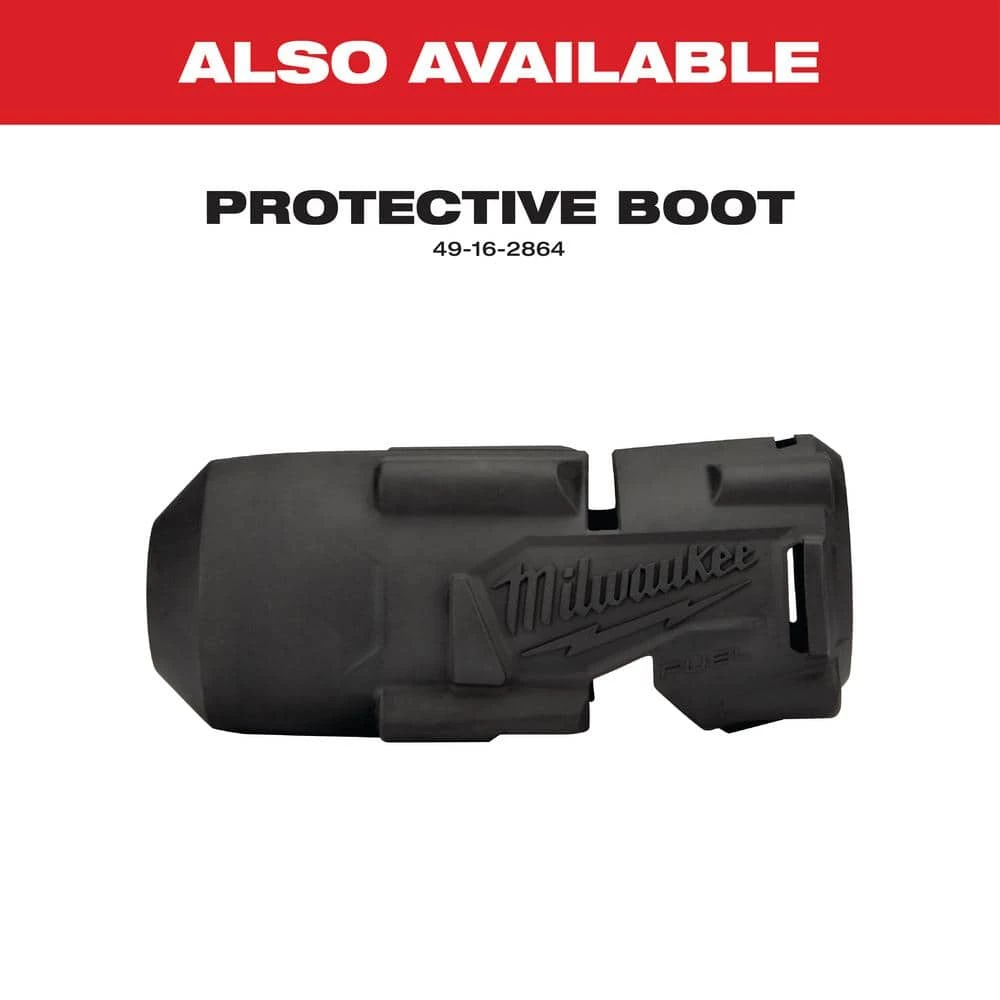 Milwaukee M18 FUEL ONE-KEY 18V Lithium-Ion Brushless Cordless 3/4 in. Impact Wrench with Friction Ring (Tool-Only) 13 Milwaukee M18 FUEL ONE-KEY 18V Lithium-Ion Brushless Cordless 3/4 in. Impact Wrench with Friction Ring (Tool-Only) - Image 11