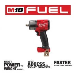 Milwaukee M18 FUEL GEN-2 18V Lithium-Ion Mid Torque Brushless Cordless 3/8 in. and 1/2 in Impact Wrench (2-Tool) -Power Tools Sales Store milwaukee impact wrenches 2960 20 2962 20 a0 1000