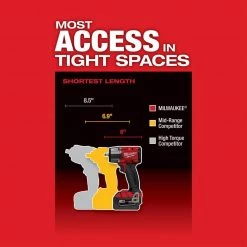Milwaukee M18 FUEL GEN-2 18V Lithium-Ion Mid Torque Brushless Cordless 3/8 in. Impact Wrench with Friction Ring Kit -Power Tools Sales Store milwaukee impact wrenches 2960 22 66 1000