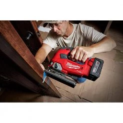 Milwaukee M18 FUEL 18-Volt Lithium-Ion Brushless Cordless Jig Saw with M18 5.0 Ah Battery 26 Milwaukee M18 FUEL 18-Volt Lithium-Ion Brushless Cordless Jig Saw with M18 5.0 Ah Battery -Power Tools Sales Store milwaukee jigsaws 2737 20 48 11 1850 fa 1000