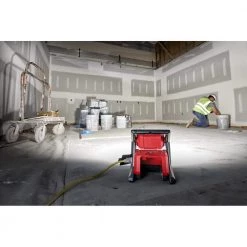 Milwaukee M18 GEN-2 18-Volt Lithium-Ion Cordless 4000 Lumens ROVER LED AC/DC Flood Light (Tool-Only) -Power Tools Sales Store milwaukee jobsite lighting 2366 20 c3 1000