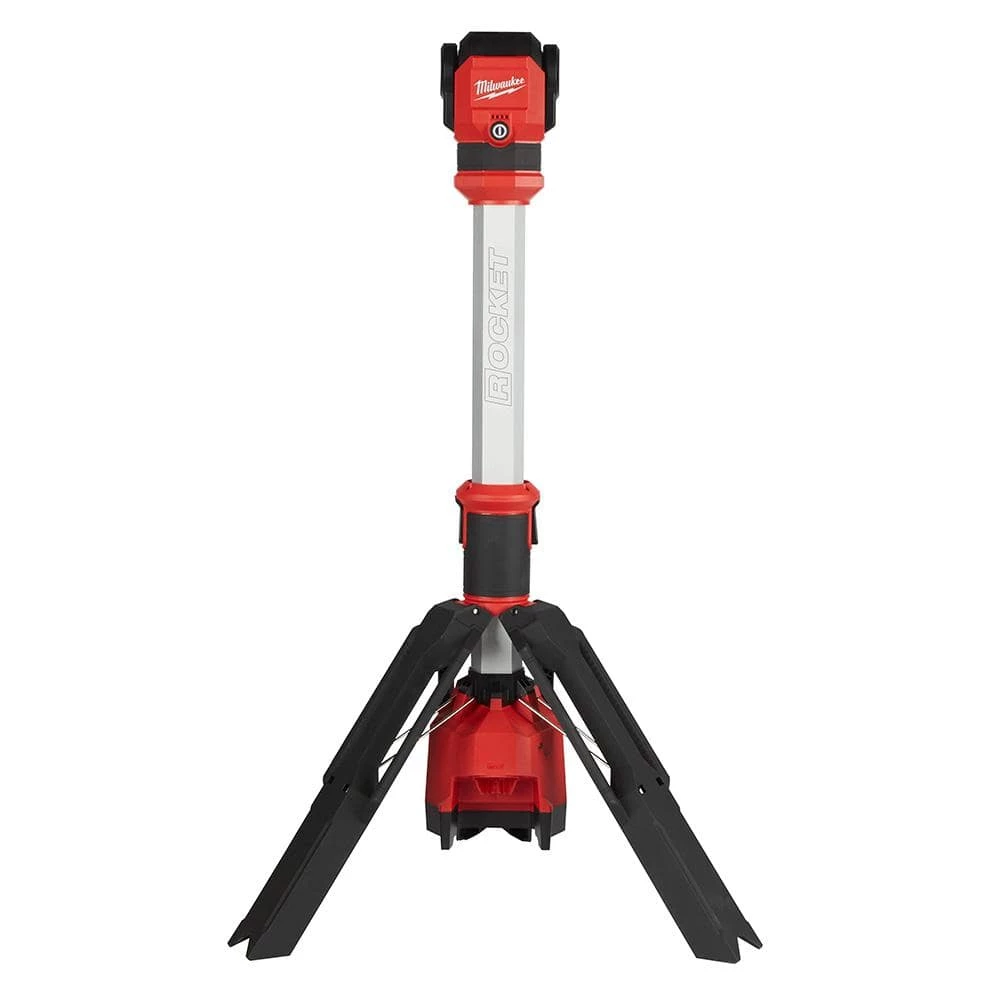 Milwaukee M12 12-Volt Lithium-Ion Cordless 1400 Lumen ROCKET LED Stand Work Light with Two M12 6.0 Ah Battery Packs and Charger 12 Milwaukee M12 12-Volt Lithium-Ion Cordless 1400 Lumen ROCKET LED Stand Work Light with Two M12 6.0 Ah Battery Packs and Charger - Image 10