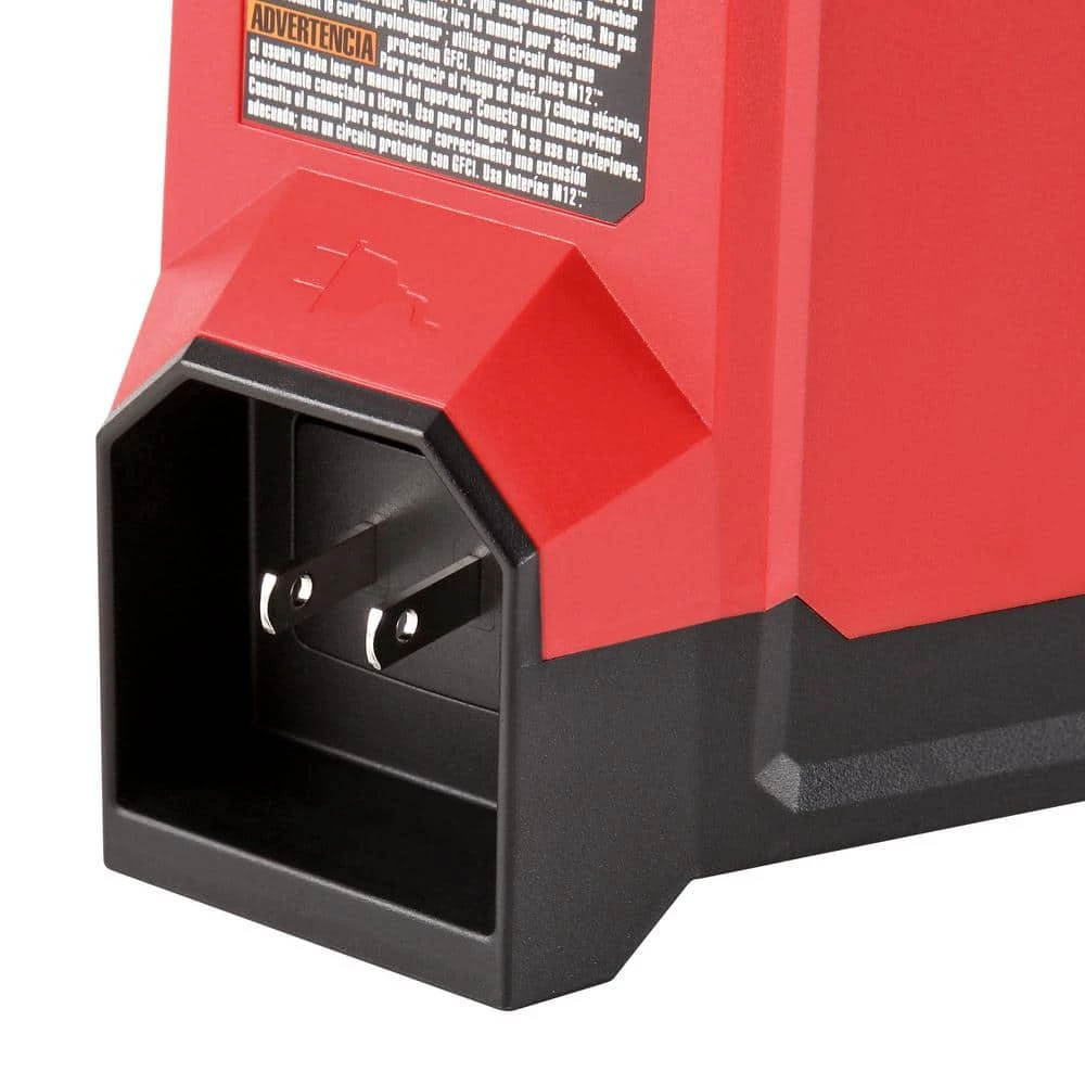 Milwaukee M12 12-Volt Lithium-Ion Cordless 1400 Lumen ROCKET LED Stand Work Light with Two M12 6.0 Ah Battery Packs and Charger 8 Milwaukee M12 12-Volt Lithium-Ion Cordless 1400 Lumen ROCKET LED Stand Work Light with Two M12 6.0 Ah Battery Packs and Charger - Image 6