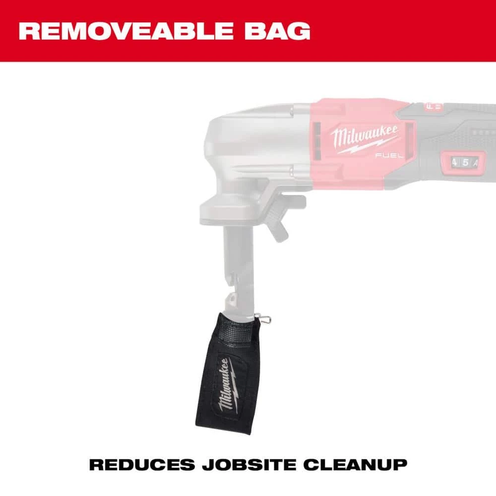 Milwaukee M12 FUEL 12-Volt Lithium-Ion Brushless Cordless 16-Gauge Variable Speed Nibbler (Tool-Only) 10 Milwaukee M12 FUEL 12-Volt Lithium-Ion Brushless Cordless 16-Gauge Variable Speed Nibbler (Tool-Only) - Image 8