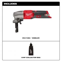 Milwaukee M12 FUEL 12-Volt Lithium-Ion Brushless Cordless 16-Gauge Variable Speed Nibbler (Tool-Only) 15 Milwaukee M12 FUEL 12-Volt Lithium-Ion Brushless Cordless 16-Gauge Variable Speed Nibbler (Tool-Only) -Power Tools Sales Store milwaukee nibblers shears 2476 20 e1 1000