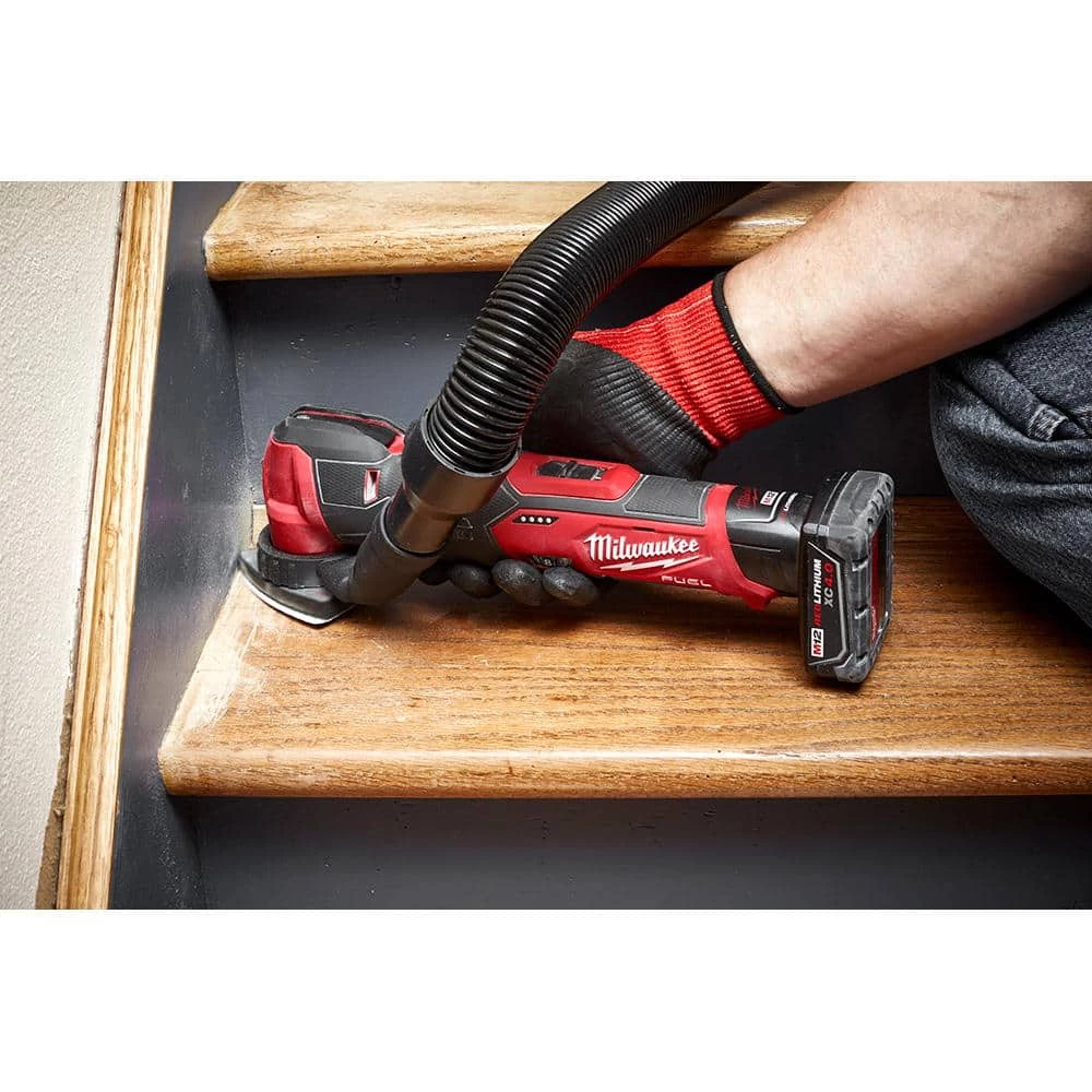 Milwaukee M12 FUEL 12V Lithium-Ion Cordless Oscillating Multi-Tool (Tool-Only) 12 Milwaukee M12 FUEL 12V Lithium-Ion Cordless Oscillating Multi-Tool (Tool-Only) - Image 10