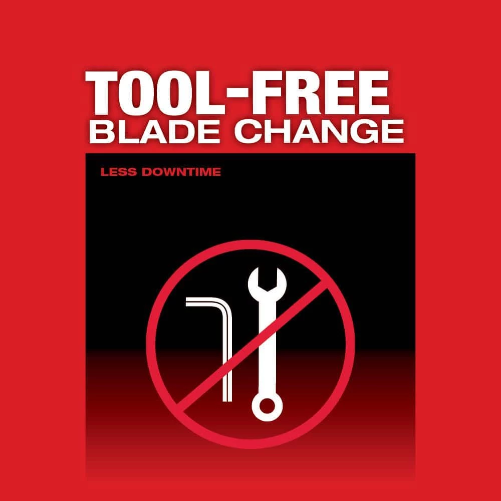 Milwaukee M12 FUEL 12V Lithium-Ion Cordless Oscillating Multi-Tool (Tool-Only) 8 Milwaukee M12 FUEL 12V Lithium-Ion Cordless Oscillating Multi-Tool (Tool-Only) - Image 6