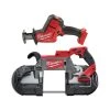 Milwaukee M18 FUEL 18V Lithium-Ion Brushless Cordless Deep Cut Band Saw with M18 FUEL HACKZALL Reciprocating Saw