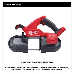 Milwaukee M18 FUEL 18V Lithium-Ion Brushless Cordless Compact Bandsaw (Tool-Only) 22 Milwaukee M18 FUEL 18V Lithium-Ion Brushless Cordless Compact Bandsaw (Tool-Only) -Power Tools Sales Store milwaukee portable band saws 2829 20 77 1000