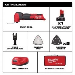 Milwaukee M12 FUEL 12V Lithium-Ion Brushless Cordless 4-in-1 Installation 3/8 in. Drill Driver Kit W/M12 Multi-Tool Kit -Power Tools Sales Store milwaukee power drills 2505 22 2526 21xc 40 1000