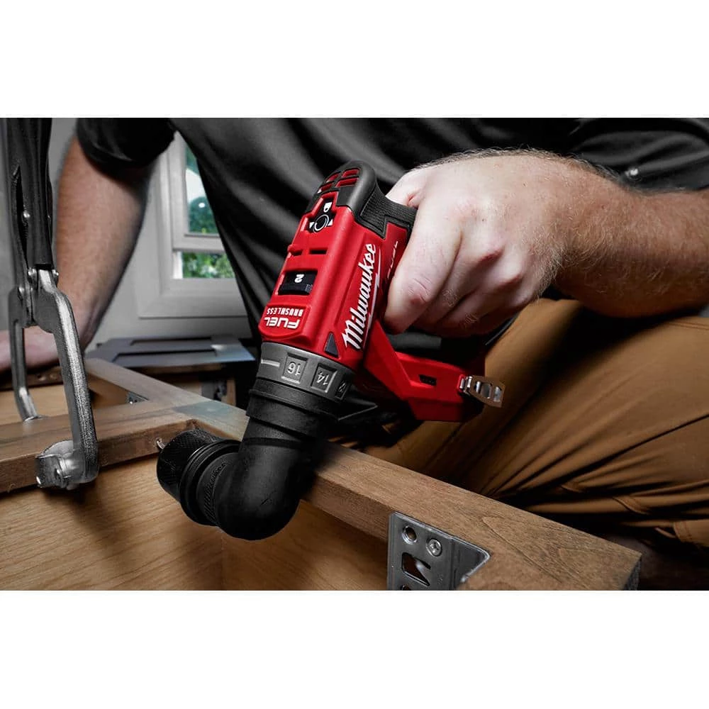 Milwaukee M12 FUEL 12V Lithium-Ion Brushless Cordless 4-in-1 Installation 3/8 in. Drill Driver Kit W/ Bonus 2.0Ah Battery 10 Milwaukee M12 FUEL 12V Lithium-Ion Brushless Cordless 4-in-1 Installation 3/8 in. Drill Driver Kit W/ Bonus 2.0Ah Battery - Image 8