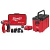 Milwaukee M12 FUEL 12V Lithium-Ion Brushless Cordless 4-in-1 Installation 3/8 in. Drill Driver Kit & 4-Tool Heads W/PACKOUT