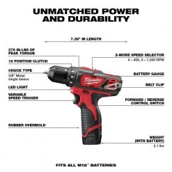 Milwaukee M12 12V Li-Ion Cordless Drill Driver/Impact Driver Combo Kit w/Flood Light & Two 1.5 Ah Li-Ion Compact Batteries 18 Milwaukee M12 12V Li-Ion Cordless Drill Driver/Impact Driver Combo Kit w/Flood Light & Two 1.5 Ah Li-Ion Compact Batteries -Power Tools Sales Store milwaukee power tool combo kits 2494 22 2364 20 48 11 2411 40 1000