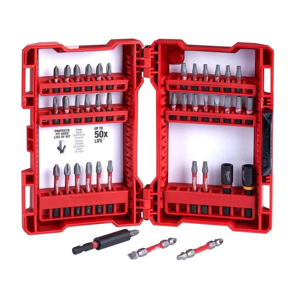 Milwaukee M12 12V Lithium-Ion Cordless Drill Driver/Impact Driver Combo Kit (2-Tool) w/ Impact Duty Driver Bit Set (40-Piece) 6 Milwaukee M12 12V Lithium-Ion Cordless Drill Driver/Impact Driver Combo Kit (2-Tool) w/ Impact Duty Driver Bit Set (40-Piece) - Image 4