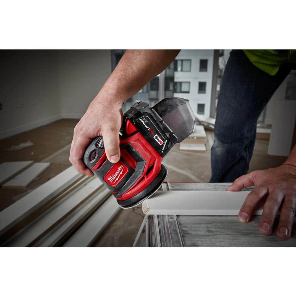 Milwaukee M18 18V Lithium-Ion Cordless Combo Kit (5-Tool) with 2-Batteries, Charger and Tool Bag 10 Milwaukee M18 18V Lithium-Ion Cordless Combo Kit (5-Tool) with 2-Batteries, Charger and Tool Bag - Image 8