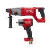 Milwaukee M18 FUEL 18V Lithium-Ion Brushless Cordless 1 in. SDS-Plus D-Handle Rotary Hammer and 1/2 in. Impact Wrench (2-Tool)
