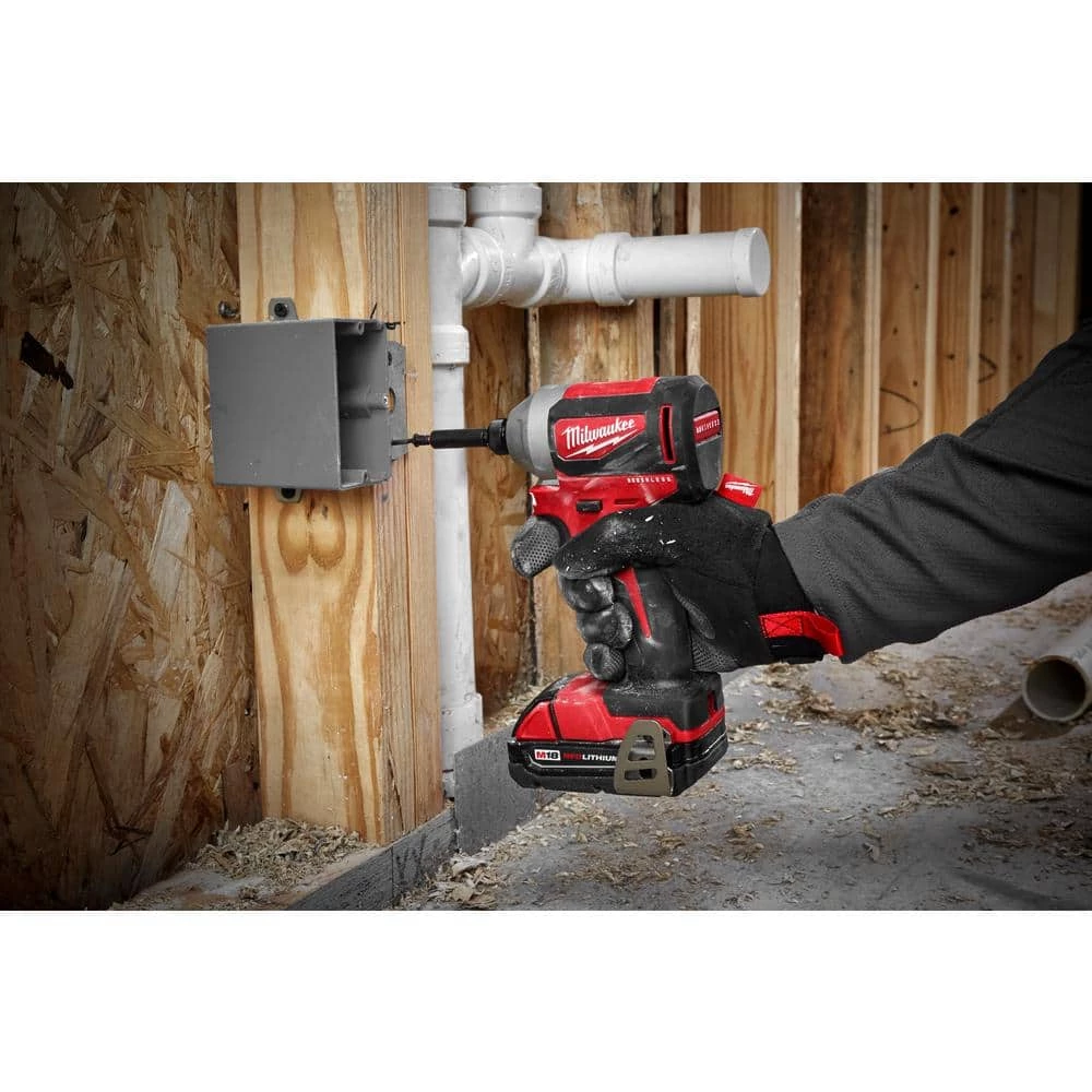 Milwaukee M18 18V Lithium-Ion Cordless Compact Drill/Impact/Multi-Tool/Circular Saw/Reciprocating Saw Combo Kit (5-Tool) 11 Milwaukee M18 18V Lithium-Ion Cordless Compact Drill/Impact/Multi-Tool/Circular Saw/Reciprocating Saw Combo Kit (5-Tool) - Image 9