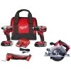 Milwaukee M18 18V Lithium-Ion Brushless Cordless Compact Drill/Impact & Multi-Tool Combo Kit (3-Tool) W/ Circular Saw 2 Milwaukee M18 18V Lithium-Ion Brushless Cordless Compact Drill/Impact & Multi-Tool Combo Kit (3-Tool) W/ Circular Saw -Power Tools Sales Store milwaukee power tool combo kits 2892 22ct 2626 20 2630 20 64 1000