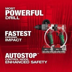 Milwaukee M18 FUEL 18- V Lithium-Ion Brushless Cordless Hammer Drill and Impact Driver Combo Kit (2-Tool) with (3) 5.0Ah Batteries -Power Tools Sales Store milwaukee power tool combo kits 3697 22 48 11 1850 e1 1000