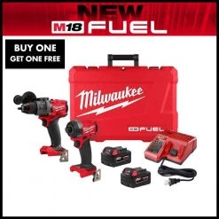 Milwaukee M18 FUEL 18V Lithium-Ion Brushless Cordless Hammer Drill and Impact Driver Combo Kit (2-Tool) with 2 Batteries 30 Milwaukee M18 FUEL 18V Lithium-Ion Brushless Cordless Hammer Drill and Impact Driver Combo Kit (2-Tool) with 2 Batteries -Power Tools Sales Store milwaukee power tool combo kits 3697 22 fa 1000 1