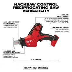 Milwaukee M18 18V Lithium-Ion Cordless HACKZALL Reciprocating Saw with Multi-Tool and 5.0 Ah Battery 17 Milwaukee M18 18V Lithium-Ion Cordless HACKZALL Reciprocating Saw with Multi-Tool and 5.0 Ah Battery -Power Tools Sales Store milwaukee reciprocating saws 2625 20 2626 20 48 11 1850 e1 1000