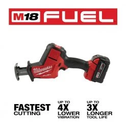 Milwaukee M18 FUEL 18V Lithium-Ion Brushless Cordless HACKZALL Reciprocating Saw Kit W/(1) 5.0Ah Batteries, Charger & Tool Bag -Power Tools Sales Store milwaukee reciprocating saws 2719 21 40 1000