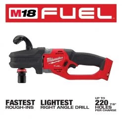 Milwaukee M18 FUEL 18V Lithium-Ion Brushless Cordless Hole Hawg 7/16 in. Right Angle Drill W/Quick-Lok with M18 FUEL Hackzall -Power Tools Sales Store milwaukee right angle drills 2808 20 2719 20 40 1000