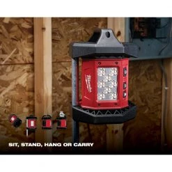 Milwaukee M18 18-Volt 1500 Lumens Lithium-Ion Cordless Rover LED Mounting Flood Light w/(2) 5.0ah/(1) 12.0ah and Charger -Power Tools Sales Store milwaukee specialty power tools 48 11 1812p5 2361 20 c3 1000