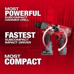 Milwaukee M12 FUEL 12-Volt Cordless Hammer Drill & Impact Driver Combo Kit with Impact Duty Driver Alloy Steel Bit Set (50-Piece) -Power Tools Sales Store power tool combo kits 3497 22 48 32 4024 e1 1000