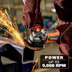 RIDGID 18V Brushless Cordless 4-1/2 in. Paddle Switch Angle Grinder (Tool Only) 20 RIDGID 18V Brushless Cordless 4-1/2 in. Paddle Switch Angle Grinder (Tool Only) -Power Tools Sales Store ridgid angle grinders r86047b 1d 1000