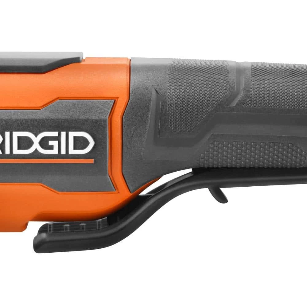 RIDGID 18V Brushless Cordless 4-1/2 in. Paddle Switch Angle Grinder (Tool Only) 12 RIDGID 18V Brushless Cordless 4-1/2 in. Paddle Switch Angle Grinder (Tool Only) - Image 10