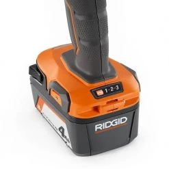 RIDGID 18V Cordless 1/2 in. Impact Wrench Kit with 4.0 Ah Battery and Charger -Power Tools Sales Store ridgid impact wrenches r86215k 1f 1000