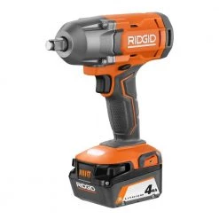 RIDGID 18V Cordless 1/2 in. Impact Wrench Kit with 4.0 Ah Battery and Charger -Power Tools Sales Store ridgid impact wrenches r86215k 4f 1000